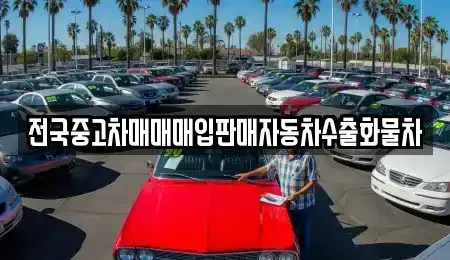 경기도 이천시 부발읍 중고차매매 전문 전국중고차매매매입판매자동차수출화물차