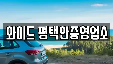 경기도 평택시 안중읍 렌트카 전문 와이드 평택안중영업소