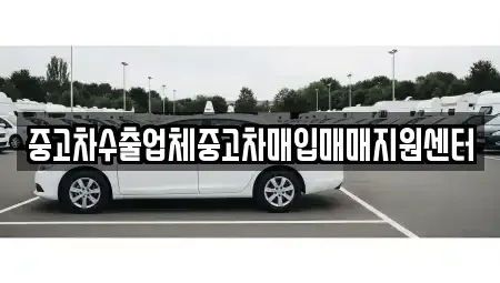 경남 고성군 대가면 중고차매입 전문 중고차수출업체중고차매입매매지원센터