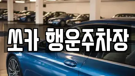 경남 밀양시 활성동 렌트카 전문 쏘카 행운주차장