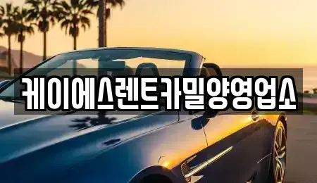 경남 밀양시 활성동 렌트카 전문 케이에스렌트카밀양영업소
