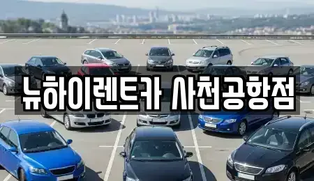 경남 사천시 렌트카 전문 뉴하이렌트카 사천공항점