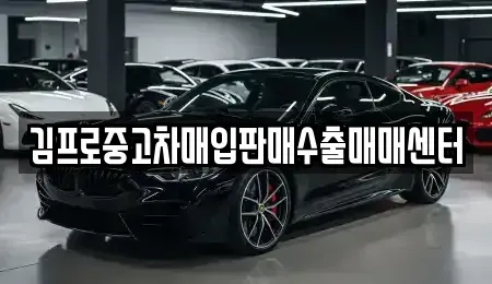 경남 사천시 중고차매입 전문 김프로중고차매입판매수출매매센터