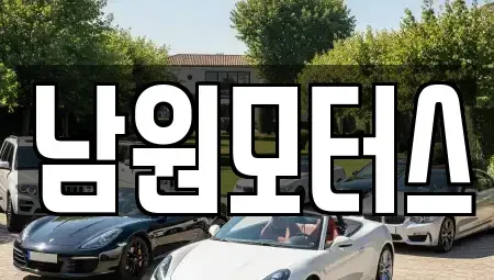 경남 창원시 마산합포구 월남동1가 중고차 전문 남원모터스