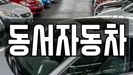 경남 창원시 성산구 웅남동 중고차매매 전문 동서자동차