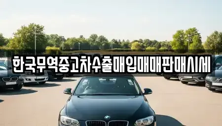 경남 창원시 진해구 가주동 중고차매입 전문 한국무역중고차수출매입매매판매시세