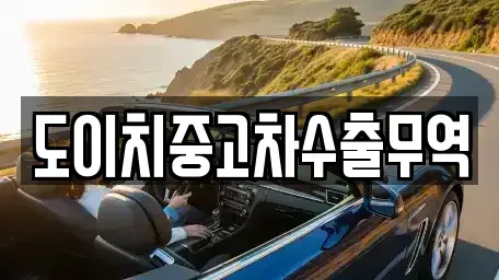 경남 함안군 대산면 중고차 전문 도이치중고차수출무역