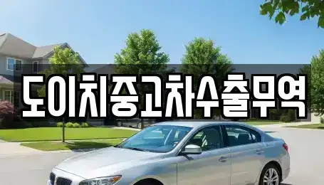 경남 함안군 여항면 중고차매매 전문 도이치중고차수출무역