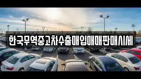 경북 구미시 선산읍 중고차 전문 한국무역중고차수출매입매매판매시세