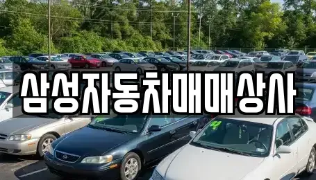 경북 김천시 남면 중고차 전문 삼성자동차매매상사