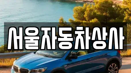 경북 영천시 금노동 중고차 전문 서울자동차상사