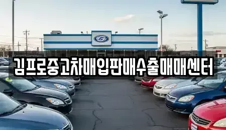경북 영천시 금노동 중고차매입 전문 김프로중고차매입판매수출매매센터