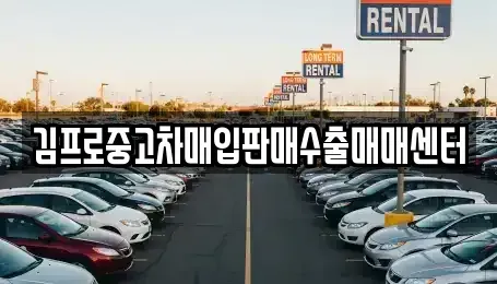 경북 의성군 단촌면 중고차매입 전문 김프로중고차매입판매수출매매센터