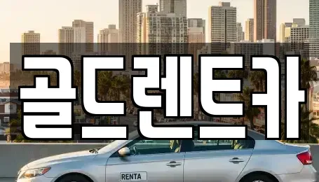 경북 포항시 북구 여천동 렌트카 전문 골드렌트카