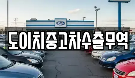 경북 포항시 북구 여천동 중고차 전문 도이치중고차수출무역