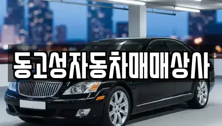 경상남도 고성군 구만면 중고차매매 전문 동고성자동차매매상사
