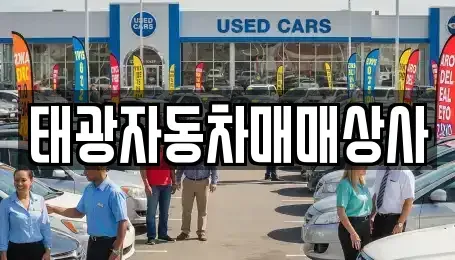 경상남도 김해시 어방동 중고차매매 전문 태광자동차매매상사
