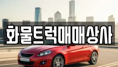 경상남도 김해시 어방동 중고차매매 전문 화물트럭매매상사