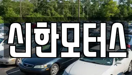 경상남도 김해시 어방동 중고차매입 전문 신한모터스