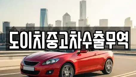 경상남도 창녕군 유어면 중고차매매 전문 도이치중고차수출무역