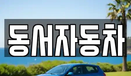 경상남도 창원시 마산합포구 해운동 중고차 전문 동서자동차