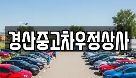 경상북도 경산시 중고차매매 전문 경산중고차우정상사