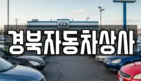 경상북도 고령군 우곡면 중고차 전문 경북자동차상사