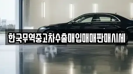 경상북도 고령군 우곡면 중고차매입 전문 한국무역중고차수출매입매매판매시세