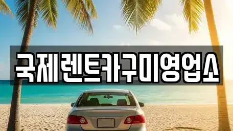 경상북도 구미시 거의동 렌트카 전문 국제렌트카구미영업소