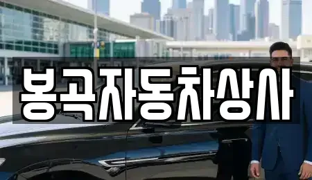 경상북도 구미시 선기동 중고차 전문 봉곡자동차상사
