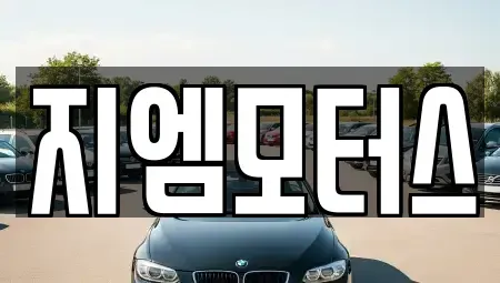 경상북도 구미시 선기동 중고차 전문 지엠모터스