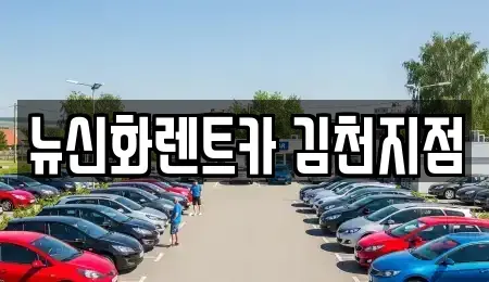 경상북도 김천시 부곡동 장기렌트카 전문 뉴신화렌트카 김천지점