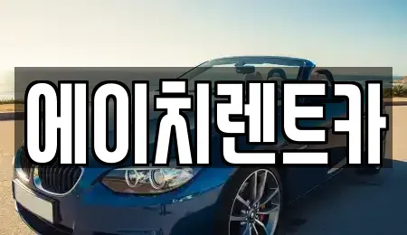 경상북도 성주군 월항면 렌트카 전문 에이치렌트카