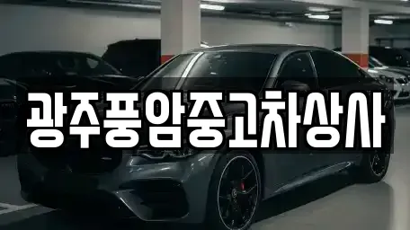 광주 동구 광산동 중고차매매 전문 광주풍암중고차상사