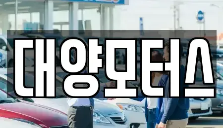 광주 동구 광산동 중고차매매 전문 대양모터스
