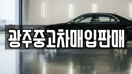 광주광역시 광산구 쌍암동 중고차 전문 광주중고차매입판매