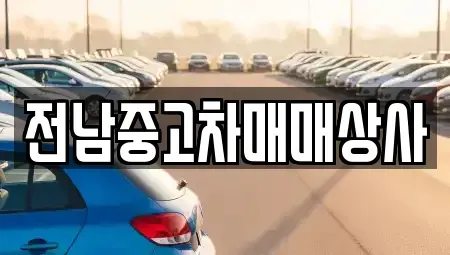 광주광역시 남구 서동 중고차매매 전문 전남중고차매매상사