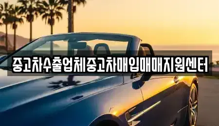 광주광역시 남구 서동 중고차매입 전문 중고차수출업체중고차매입매매지원센터