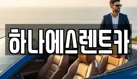대구 달서구 월성동 렌트카 전문 하나에스렌트카