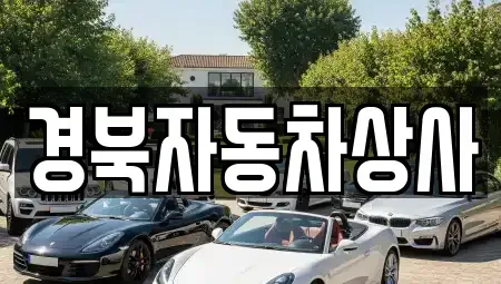 대구 달성군 구지면 중고차매매 전문 경북자동차상사