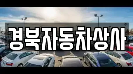 대구 동구 백안동 중고차 전문 경북자동차상사