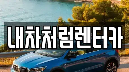 대구 동구 입석동 렌트카 전문 내차처럼렌터카