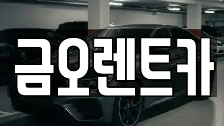 대구 북구 금호동 렌트카 전문 금오렌트카