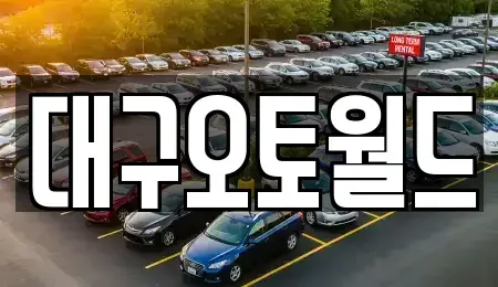 대구 북구 조야동 중고차 전문 대구오토월드