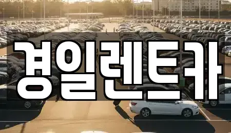 대구광역시 동구 신천동 렌트카 전문 경일렌트카
