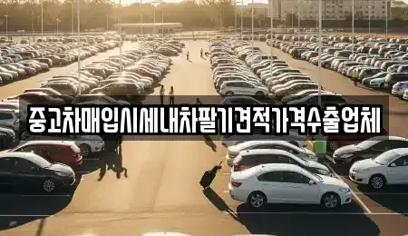 대구광역시 동구 율암동 중고차매입 전문 중고차매입시세내차팔기견적가격수출업체