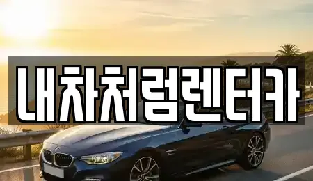 대구광역시 북구 구암동 렌트카 전문 내차처럼렌터카