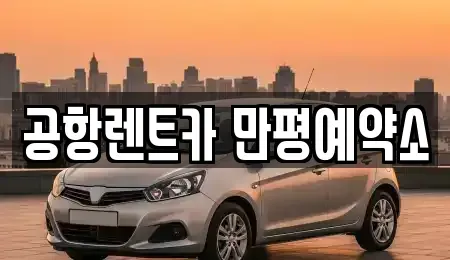 대구광역시 북구 매천동 장기렌트카 전문 공항렌트카 만평예약소