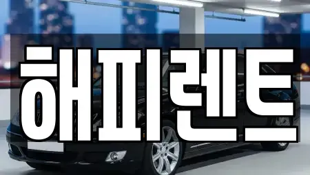 대전 대덕구 읍내동 렌트카 전문 해피렌트