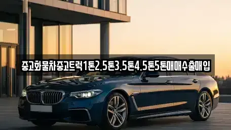 대전 대덕구 이현동 중고차매입 전문 중고화물차중고트럭1톤2.5톤3.5톤4.5톤5톤매매수출매입